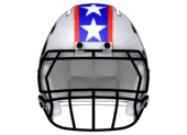 Stars Football Helmet