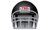 Black Football Helmet